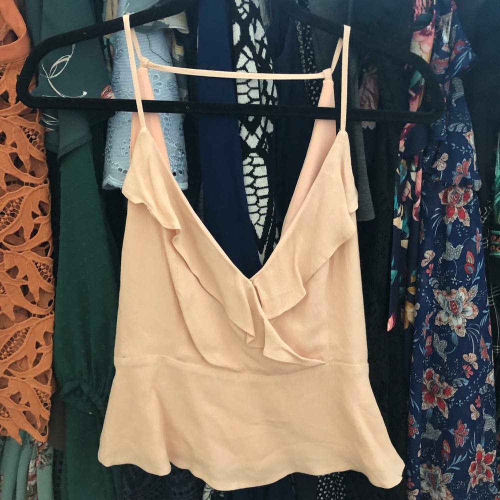 Fringe crop top